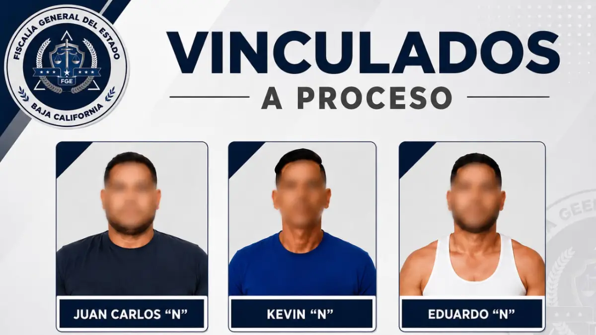 MEXICALI: Vinculan a proceso a dos agentes activos y un ex agente de la DSPM